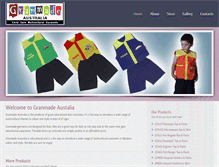 Tablet Screenshot of granmadeaustralia.com.au